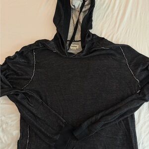 Zadig and Voltaire  Black Hooded Sweater